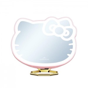 Hello Kitty Hello Kitty x Impressions Vanity Pocket Mirror with Ring Stand Różowe | PL_HK54912