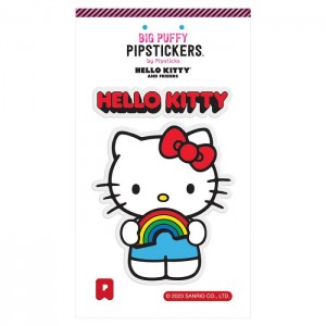 Hello Kitty Hello Kitty x Pipsticks Big Puffy Sticker Czerwone | PL_HK92903