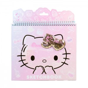 Hello Kitty Hello Kitty x STMT 50th Anniversary Sketchbook Różowe | PL_HK18964