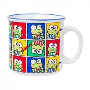 Hello Kitty Keroppi Ceramic Mug (Grid Pose) Kolorowe | PL_HK45415