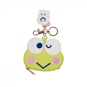 Hello Kitty Keroppi Keychain Coin Purse (Teru Teru and Me Series) Żółte | PL_HK40724