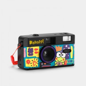 Hello Kitty Keroppi Let's Get Hoppin' 35mm Camera Zielone | PL_HK86922