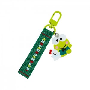 Hello Kitty Keroppi Logo Keychain (Sanrio Character Award Series) Zielone | PL_HK84699