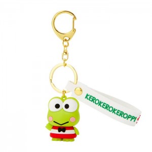 Hello Kitty Keroppi Signature Keychain Zielone | PL_HK89921