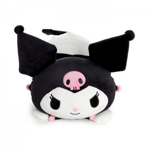 Hello Kitty Kuromi 19" Plush (Just Lounging Series) Czarne | PL_HK86813