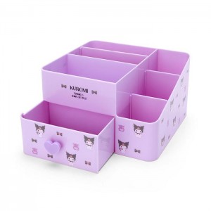 Hello Kitty Kuromi Multi-Level Storage Case Fioletowe | PL_HK65301