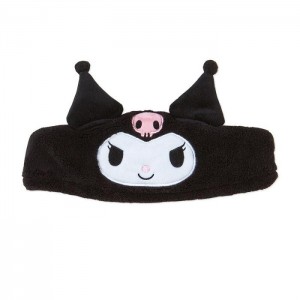 Hello Kitty Kuromi Plush Headband Czarne | PL_HK74575