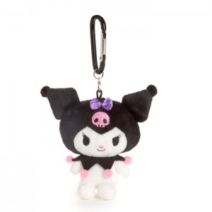 Hello Kitty Kuromi Plush Mascot Carabiner Czarne | PL_HK80899