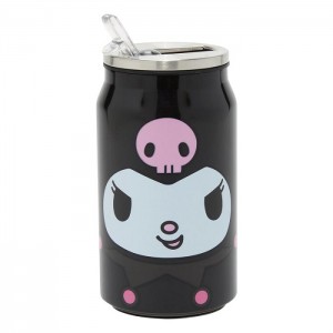 Hello Kitty Kuromi Soda Can Water Bottle Czarne | PL_HK74788