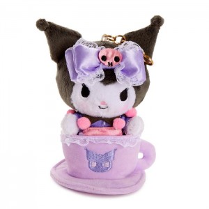 Hello Kitty Kuromi Soft Mascot Plush (Cafe Series) Fioletowe | PL_HK74528