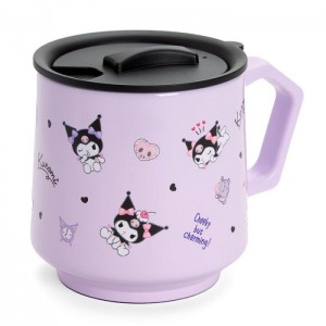 Hello Kitty Kuromi Stainless Steel Mug Fioletowe | PL_HK53627