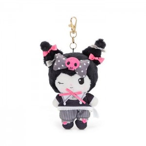 Hello Kitty Kuromi Winking Plush Mascot (Dainty Doll Series) Czarne | PL_HK62603