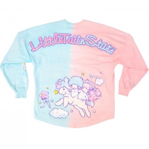 Hello Kitty LittleTwinStars JapanLA Spirit Jersey Niebieskie Różowe | PL_HK99370