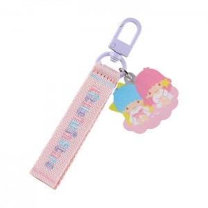 Hello Kitty LittleTwinStars Logo Keychain (Sanrio Character Award Series) Różowe | PL_HK59760