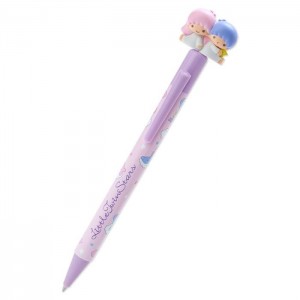 Hello Kitty LittleTwinStars Mascot Ballpoint Pen Fioletowe | PL_HK25122