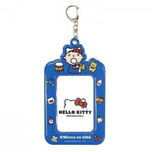 Hello Kitty Minna No Tabo ID Badge Holder (Hello, Everyone! Series) Niebieskie | PL_HK44763