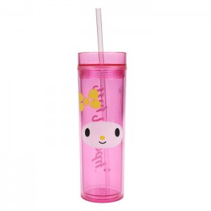 Hello Kitty My Melody 16oz Acrylic Travel Tumbler Różowe | PL_HK96564