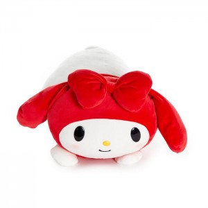 Hello Kitty My Melody 19" Plush (Just Lounging Series) Czerwone | PL_HK99020