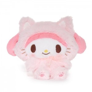 Hello Kitty My Melody 6" Kitten Mascot Plush Różowe | PL_HK55523