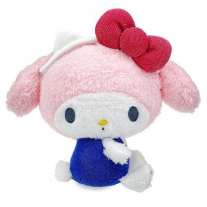 Hello Kitty My Melody 6" Mascot Plush (Hello, Everyone! Series) Różowe Niebieskie | PL_HK21007