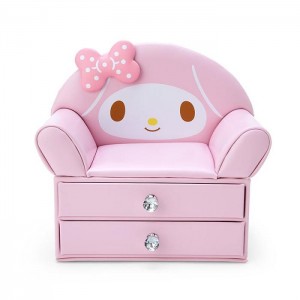 Hello Kitty My Melody Mini Sofa Storage Chest Różowe | PL_HK85075