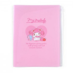 Hello Kitty My Melody Multi-Pocket File Folder Różowe | PL_HK97889