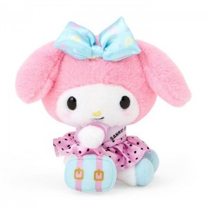 Hello Kitty My Melody Plush Mascot Keychain (Day at the Funfair Series) Różowe | PL_HK59303