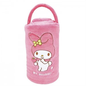 Hello Kitty My Melody SnowThrow Travel Blanket Różowe | PL_HK61274