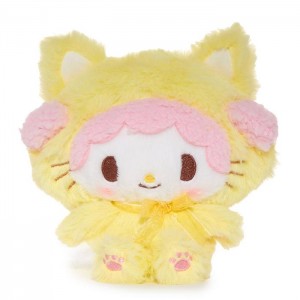 Hello Kitty My Sweet Piano 6" Kitten Mascot Plush Żółte | PL_HK39749