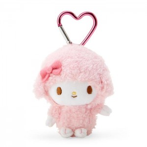 Hello Kitty My Sweet Piano Plush Mascot All My Heart Keychain Różowe | PL_HK55557