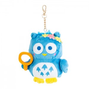 Hello Kitty PataPataPeppy Plush Mascot Keychain (Flower Power Series) Niebieskie | PL_HK81691