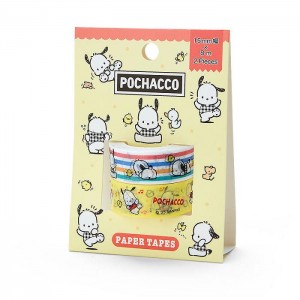 Hello Kitty Pochacco 2-Piece Washi Tape Set Żółte | PL_HK76555