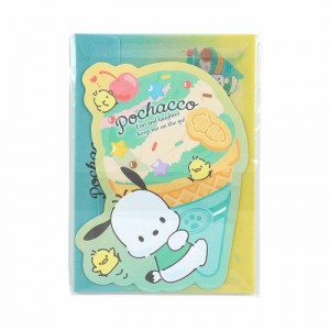 Hello Kitty Pochacco Letter Set (Ice Cream Party Series) Zielone | PL_HK99355