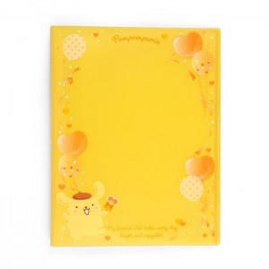 Hello Kitty Pompompurin File Folder Collect Book Żółte | PL_HK82764