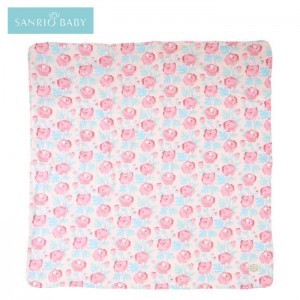 Hello Kitty Sanrio Baby Organic Cotton Hello Kitty Swaddle Blanket Różowe | PL_HK57822