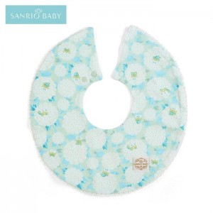 Hello Kitty Sanrio Baby Organic Cotton Keroppi Bib Niebieskie | PL_HK66607