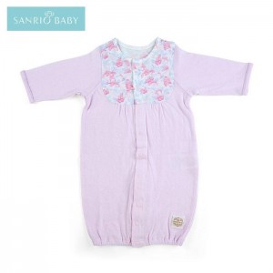 Hello Kitty Sanrio Baby Organic Cotton My Melody Convertible Gown Fioletowe | PL_HK30455