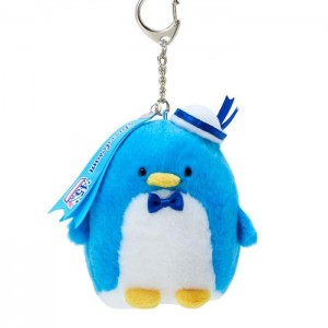 Hello Kitty Tuxedosam Plush Mascot Keychain (45th Birthday Design Series) Niebieskie | PL_HK51938