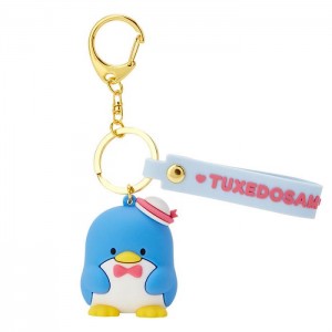 Hello Kitty Tuxedosam Signature Keychain Niebieskie | PL_HK26449