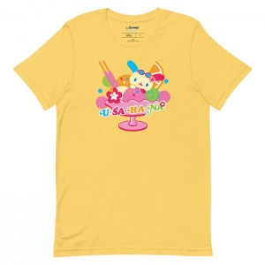 Hello Kitty U*SA*HA*NA Fruit Sundae Tee Żółte | PL_HK24280