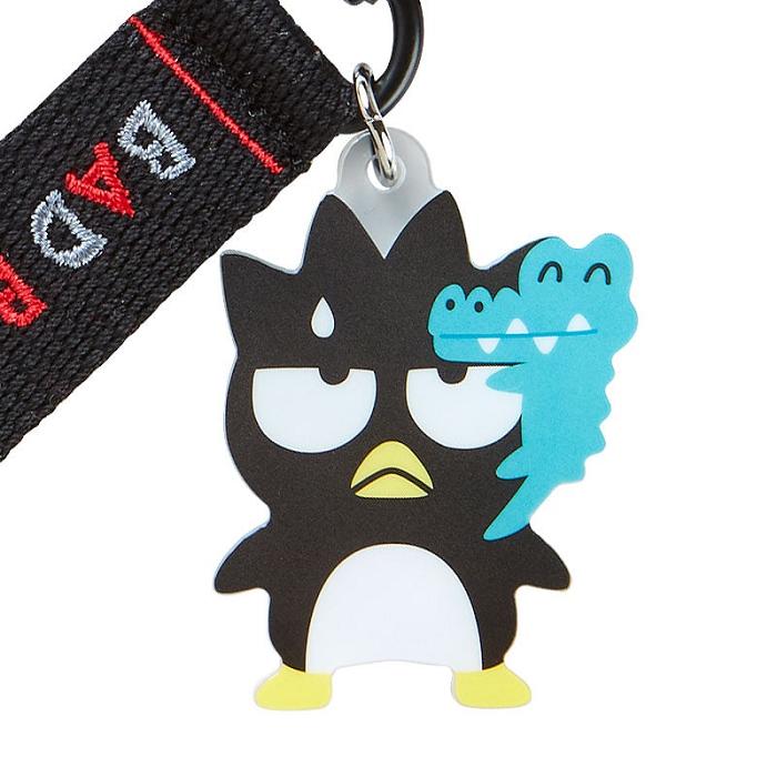 Hello Kitty Badtz-maru Logo Keychain (Sanrio Character Award Series) Czarne | PL_HK85931