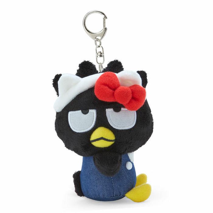 Hello Kitty Badtz-maru Mascot Keychain Plush (Hello, Everyone! Series) Czarne | PL_HK12125