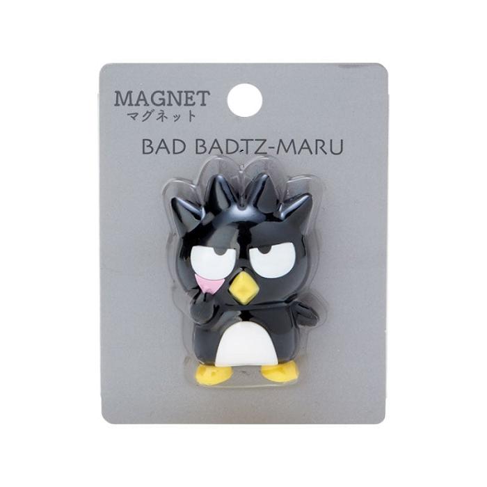 Hello Kitty Badtz-maru Mini Mascot Magnet Czarne | PL_HK47874