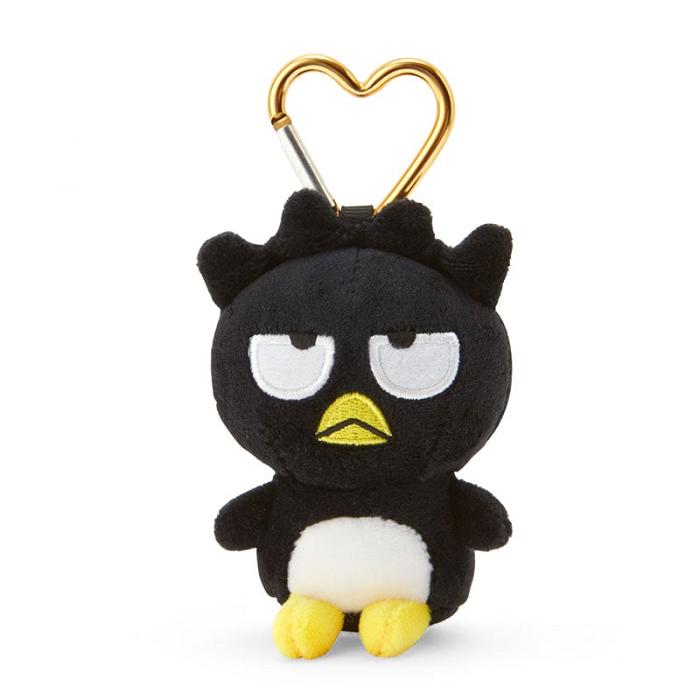 Hello Kitty Badtz-maru Plush Mascot All My Heart Keychain Czarne | PL_HK53116