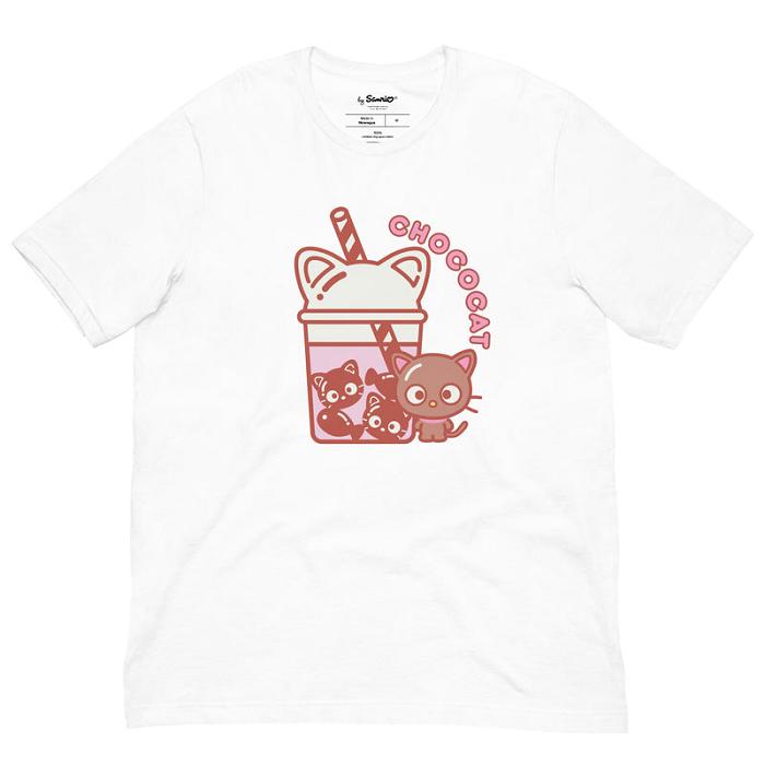 Hello Kitty Chococat Bubble Tea Tee Kremowe | PL_HK49842