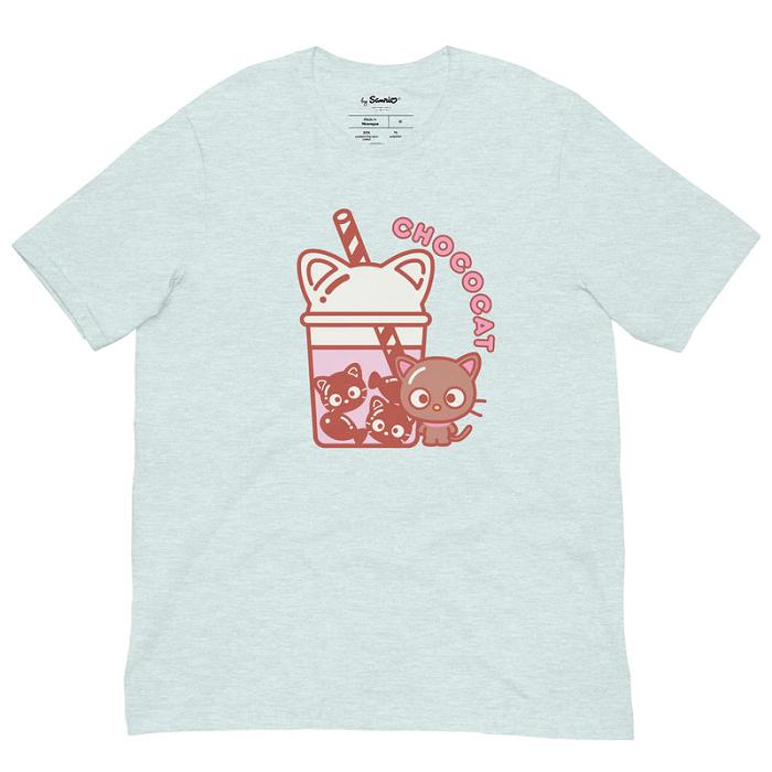 Hello Kitty Chococat Bubble Tea Tee Kremowe | PL_HK49842