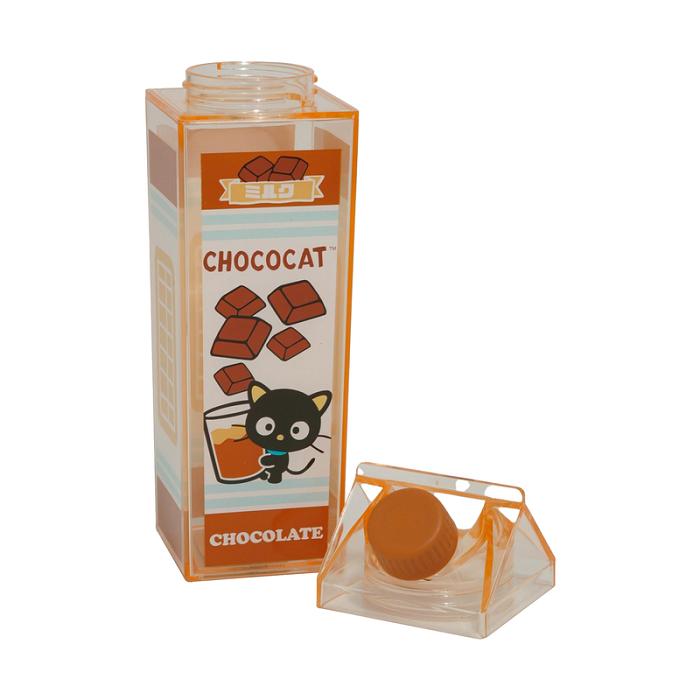 Hello Kitty Chococat Milk Carton Water Bottle (Chocolate) Brązowe | PL_HK65413