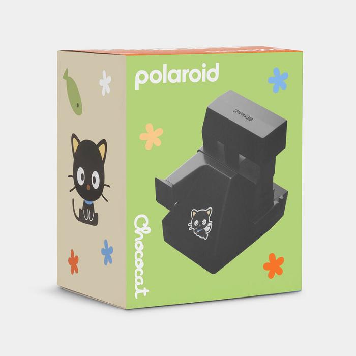 Hello Kitty Chococat x Polaroid 600 Instant Film Camera Czarne | PL_HK68657