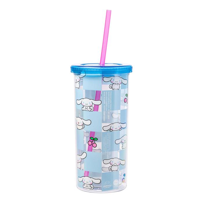 Hello Kitty Cinnamoroll 20oz Cherry Travel Tumbler Niebieskie | PL_HK33026