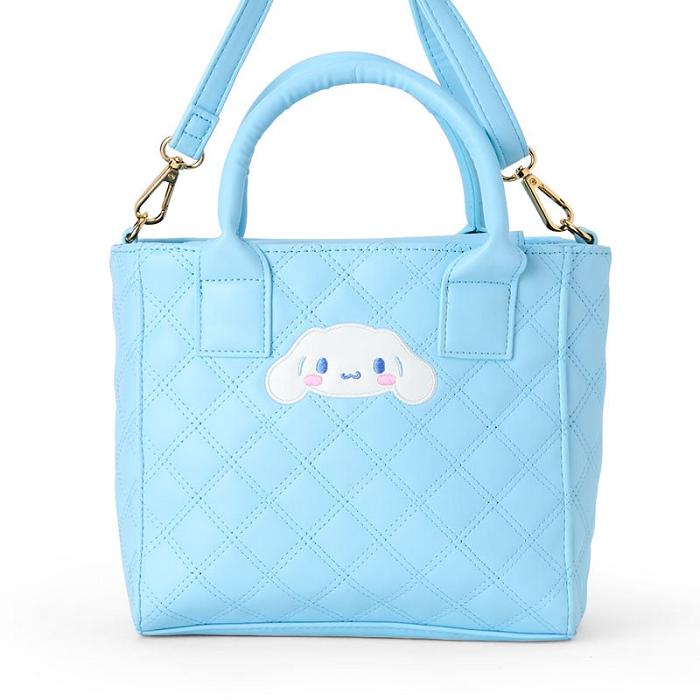 Hello Kitty Cinnamoroll 2-Way Mini Quilted Niebieskie | PL_HK38043